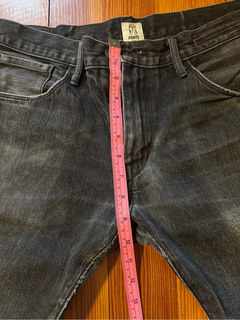 Hiroshi Kato Pen Slim 10.5oz Black Selvedge Denim Heans